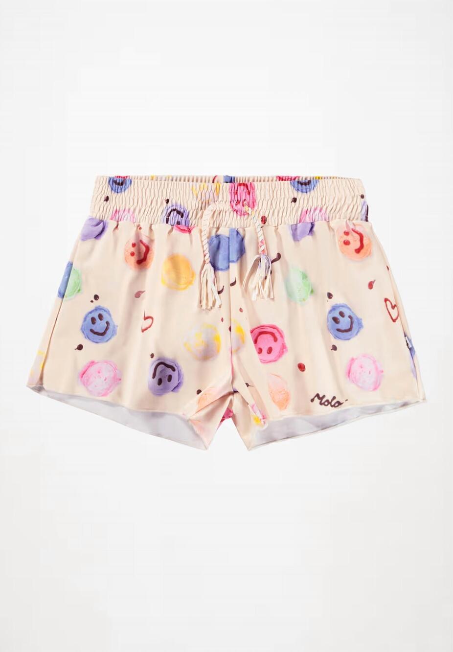 NEW MOLO girls nicci swim short in smile scoops